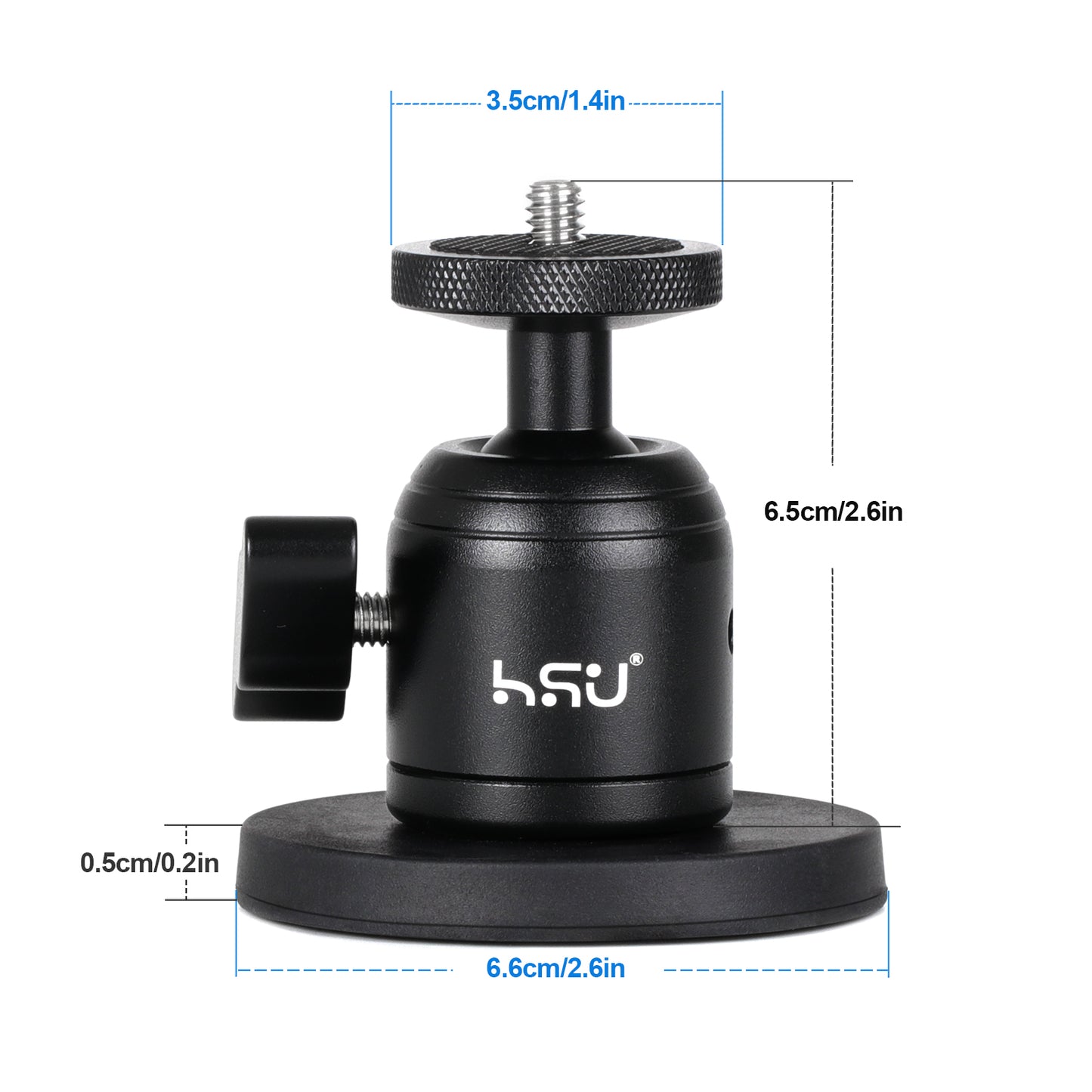 HSU Magnetic Camera Mount for GoPro/Insta360/ DJI Osmo Action
