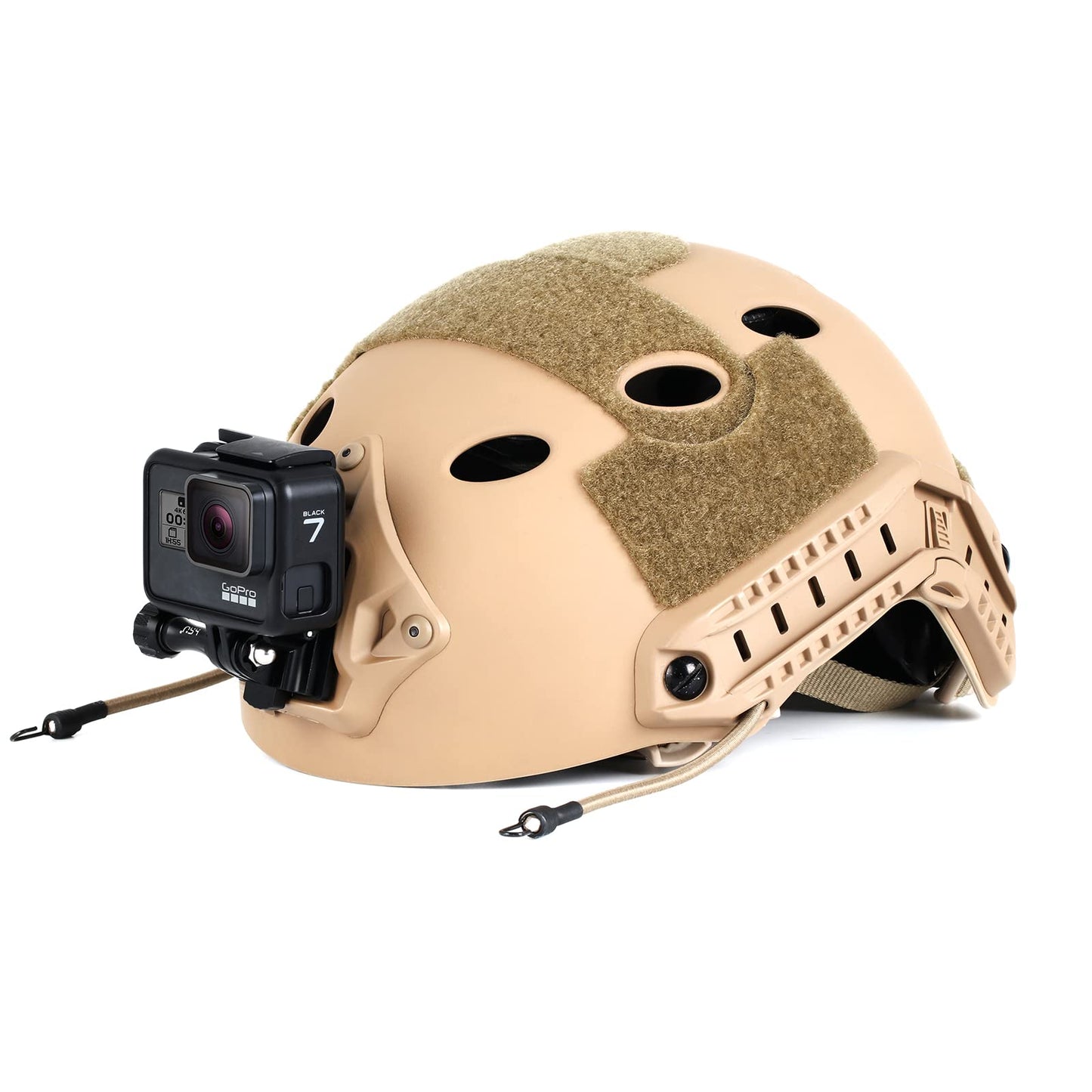 HSU Aluminum NVG Helmet Mount with Aluminum Thumbscrew for GoPro