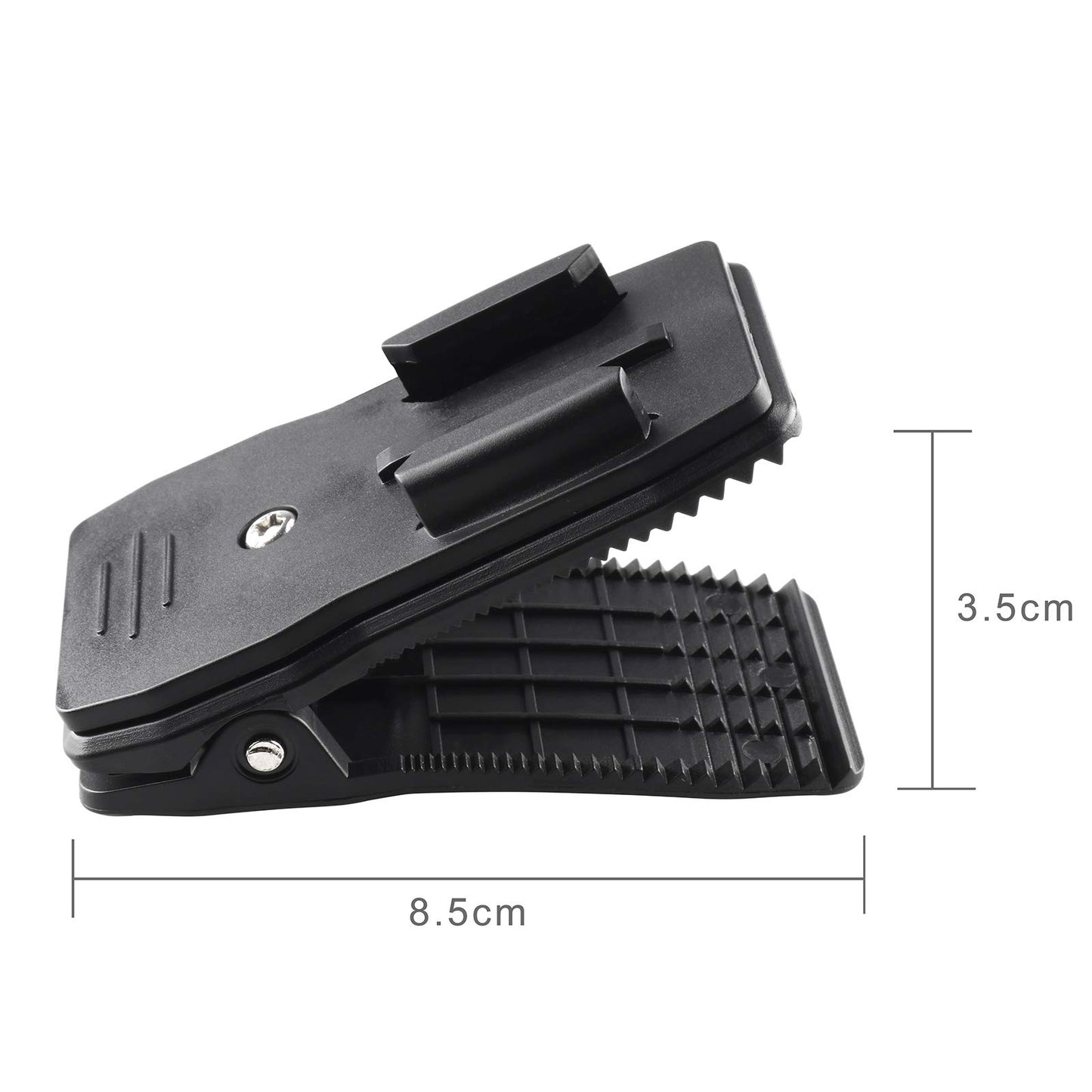 HSU Backpack Strap Clip Holder for GoPro Action Cameras-360 Degree Rotary