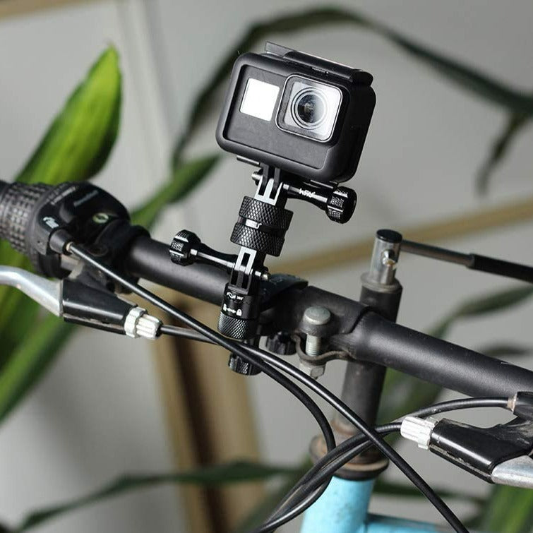 HSU 360 Degree Rotation Aluminum Mount Tripod Adapter
