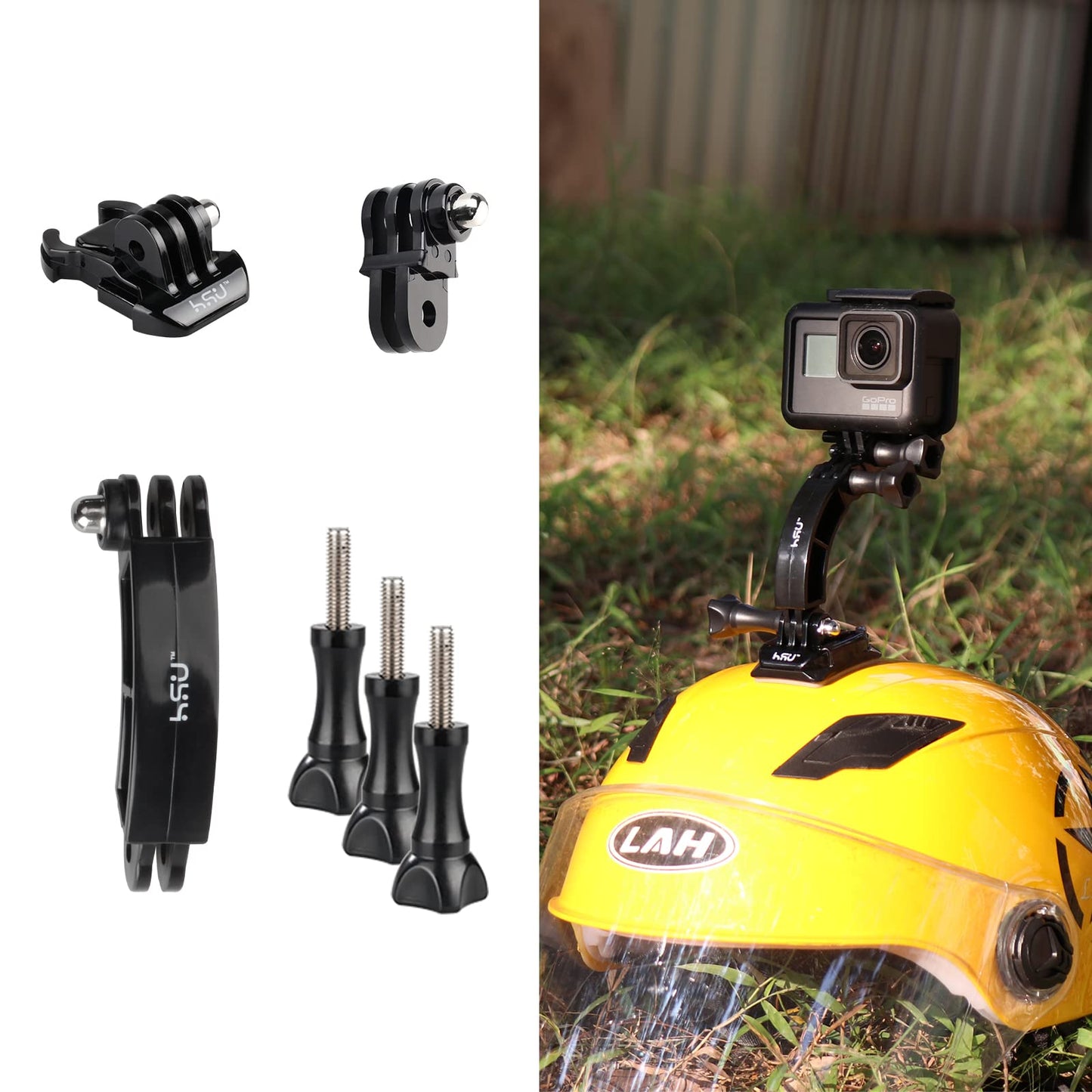 HSU Basic Adapter Grab Bag for GoPro (13Pcs)