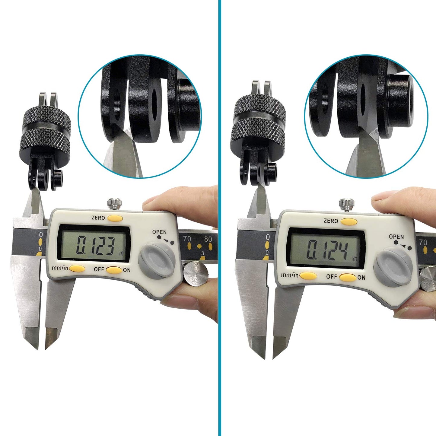 HSU 360 Degree Rotation Aluminum Mount Tripod Adapter