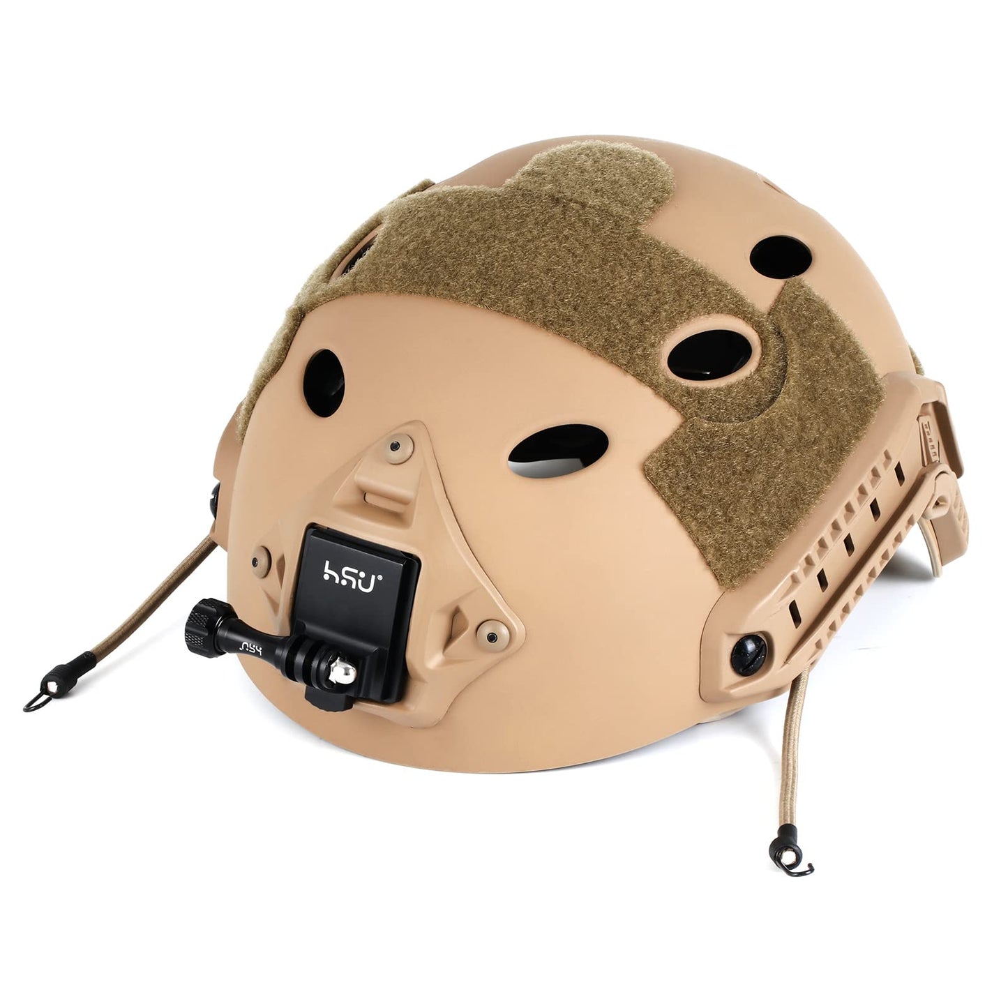 HSU Aluminum NVG Helmet Mount with Aluminum Thumbscrew for GoPro