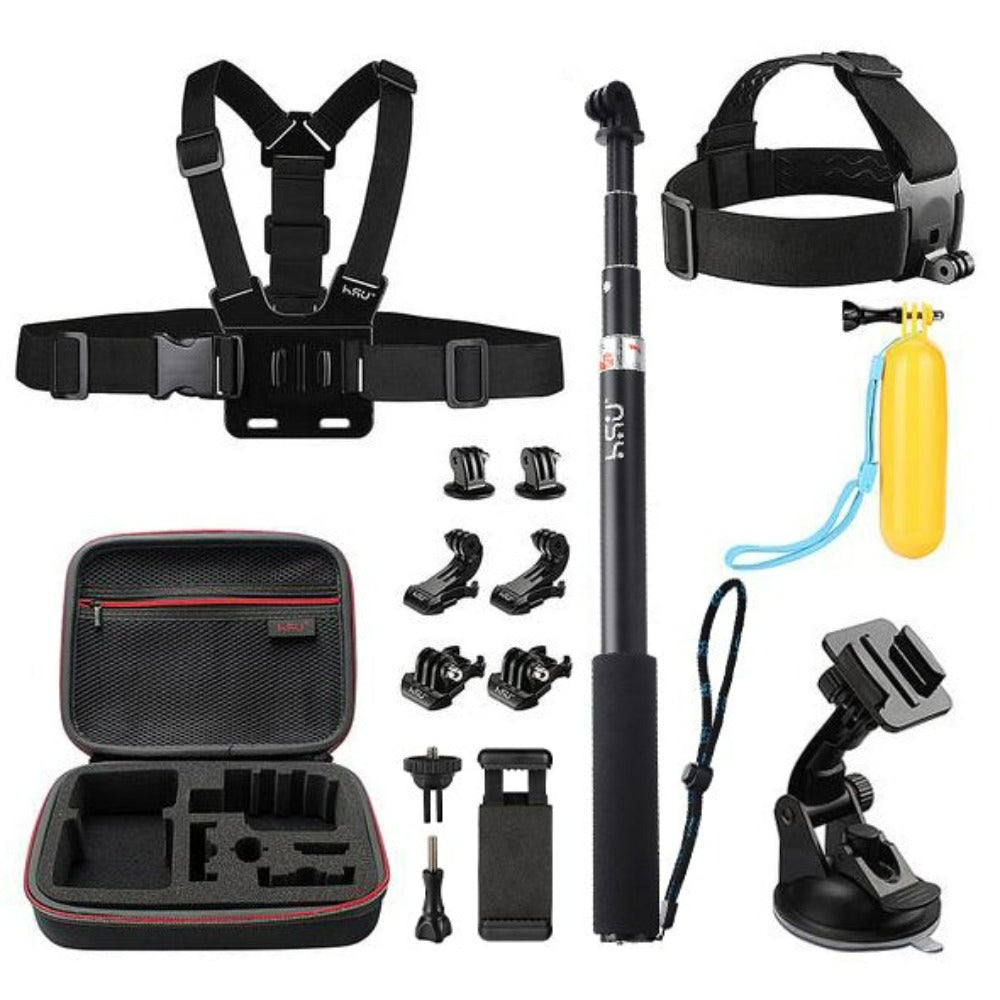 hverdagskost ske Indeholde HSU 12-in-1 GoPro Accessories Kit – HSUSHOP
