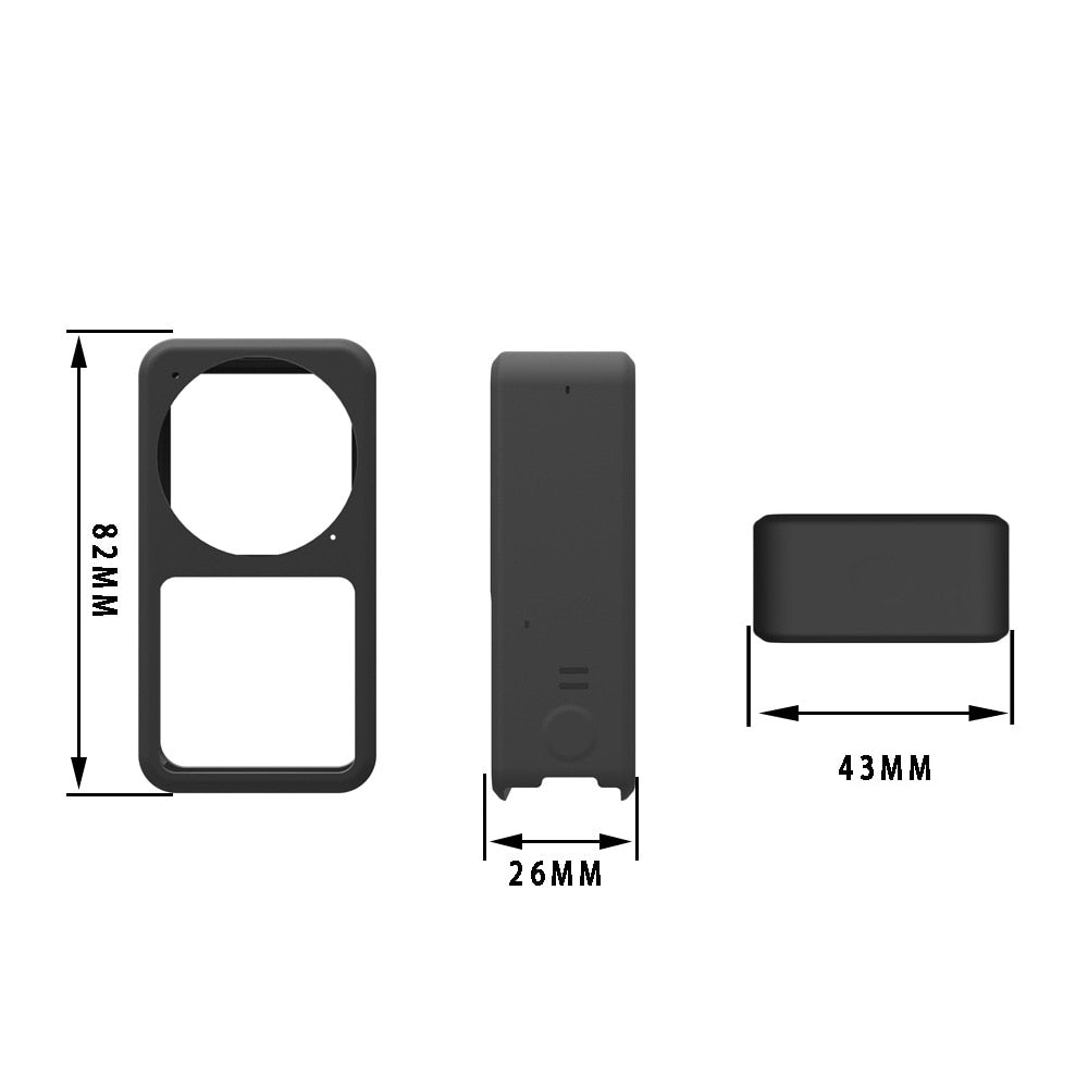 DJI Action2 Silicone Case Anti-drop Dust Protective Case