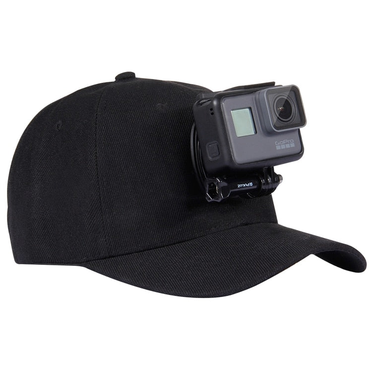 GoPro Canvas Baseball Hat Cap W/ J-Hook Buckle