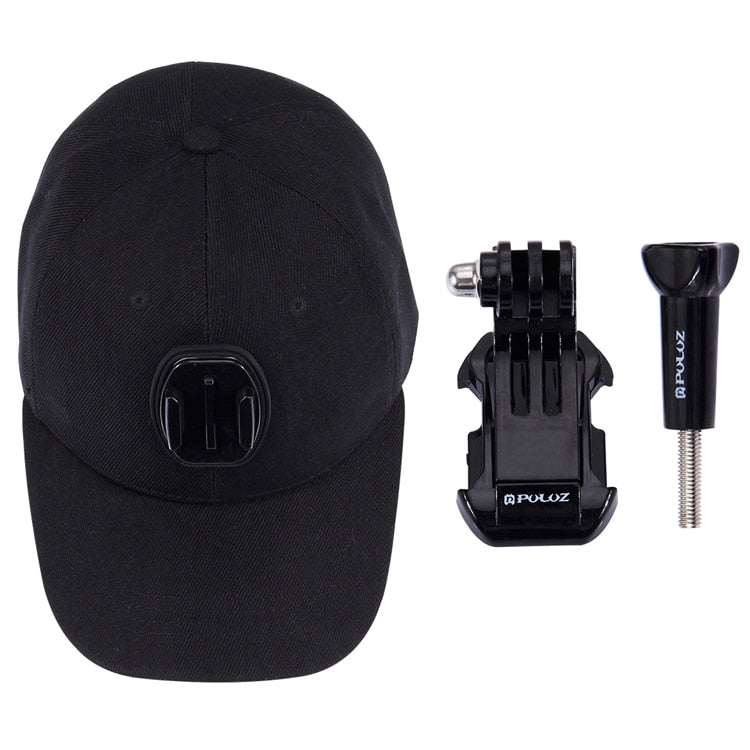 GoPro Canvas Baseball Hat Cap W/ J-Hook Buckle