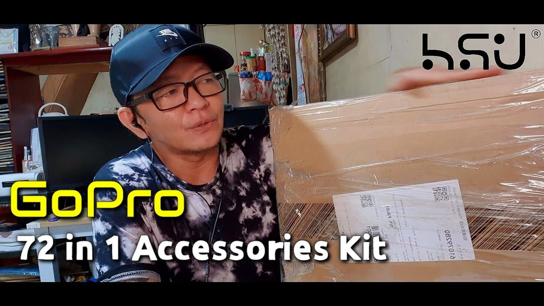 UNBOXING THE ULTIMATE HSU 72 in 1 ACCESSORIES KIT FOR GoPro 9 AND 10 | IS IT WORTH IT?