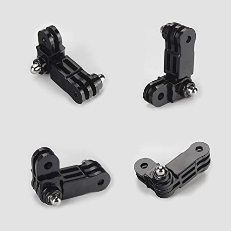 HSU GoPro Adjustable Straight Joints Mount & Universal Rotary Extension Mount Set