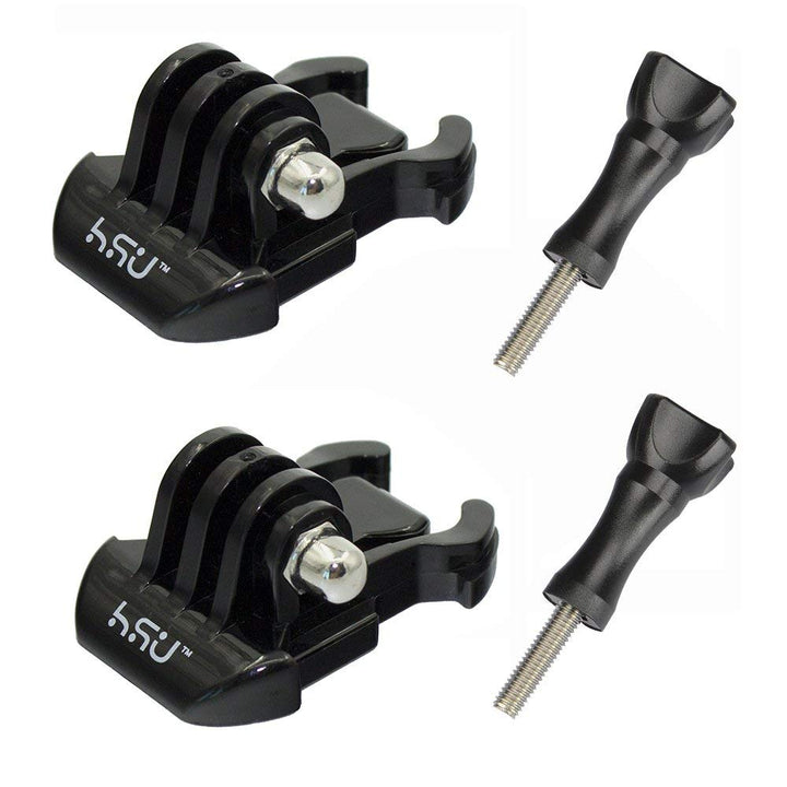 HSU Basic Adhesive Mounts & Quick Release Buckle for GoPro/Action Cameras