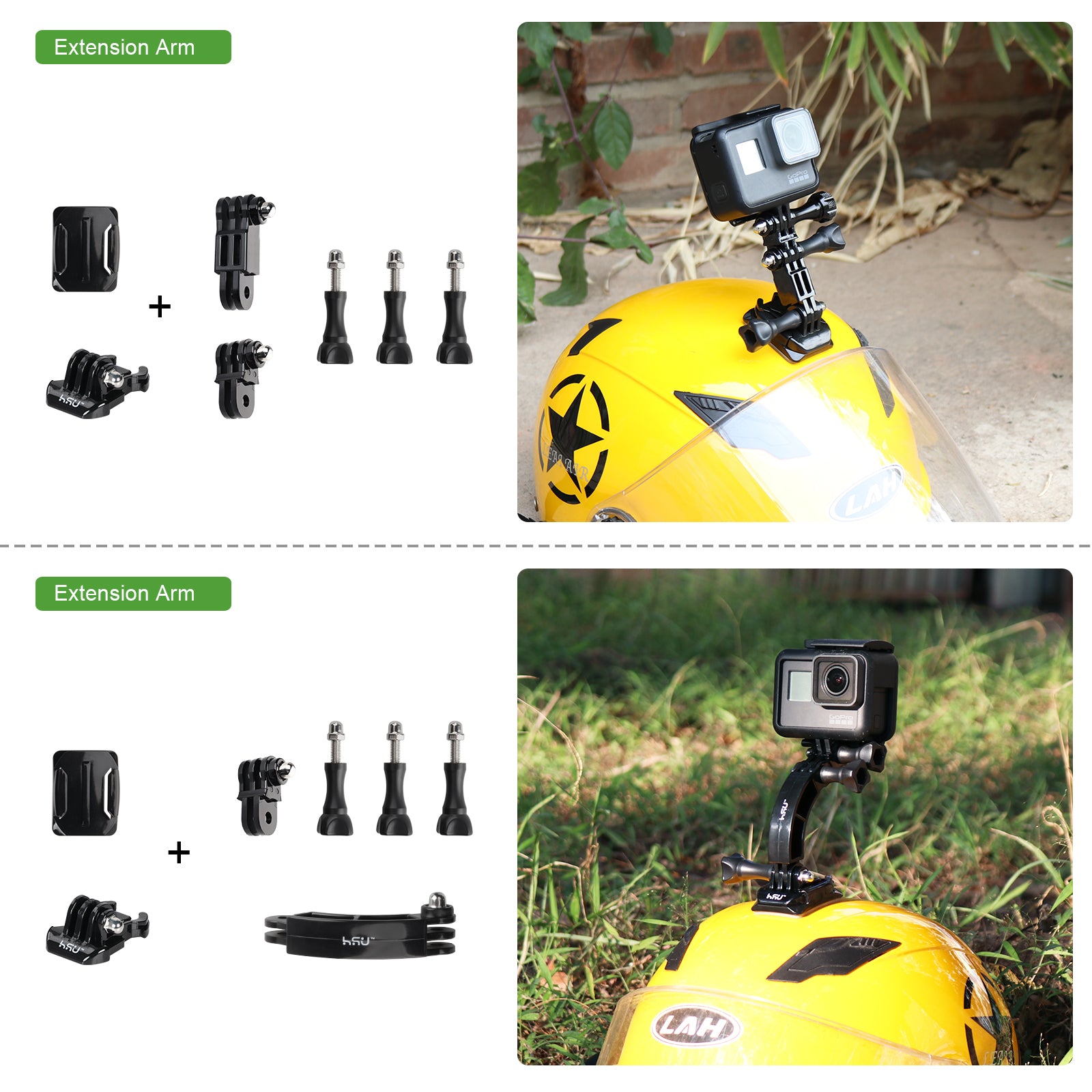 HSU 40-In-1 Accessory Kit for GoPro Hero Series/Dji/AKASO/Action Camera