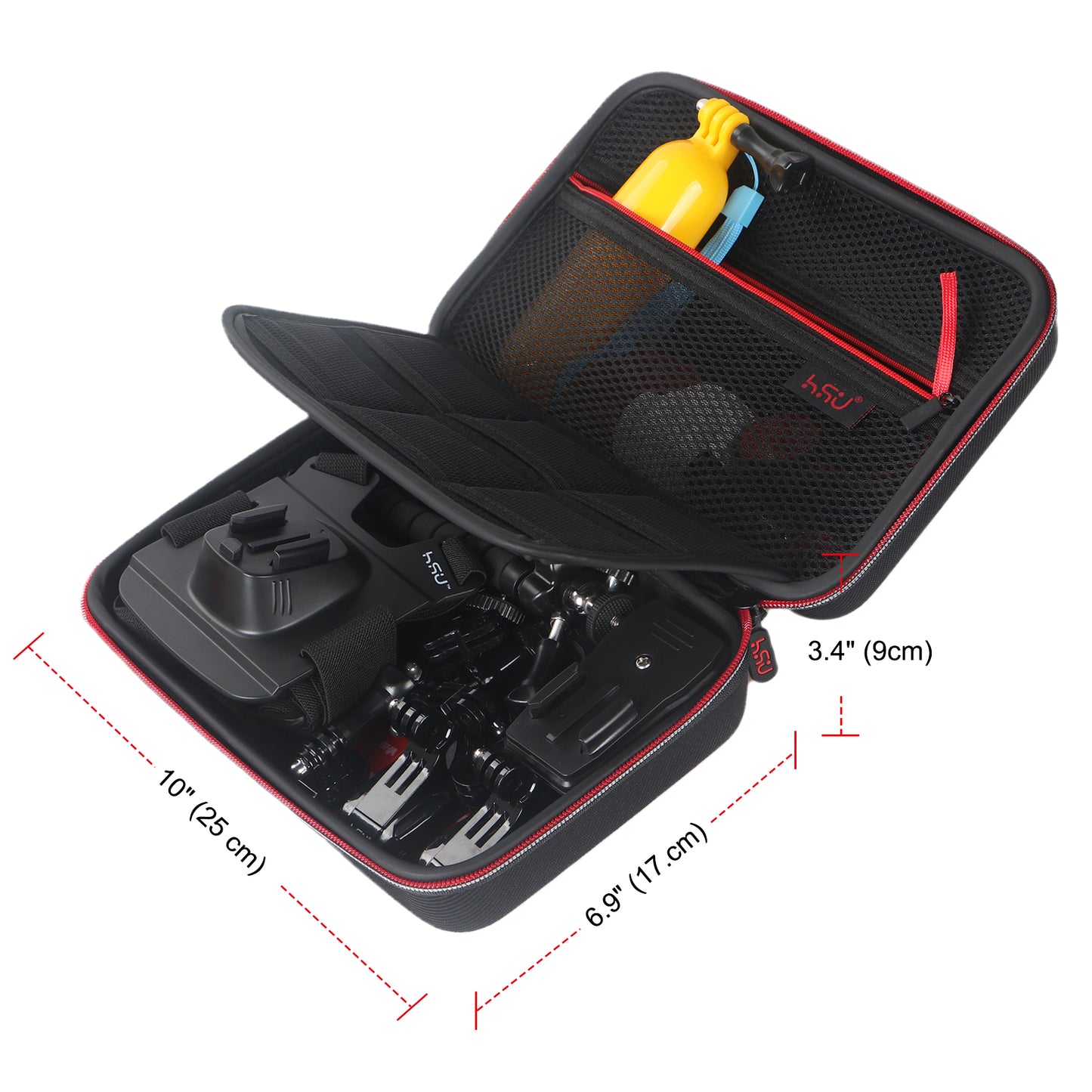 HSU 40-In-1 Accessory Kit for GoPro Hero Series/Dji/AKASO/Action Camera