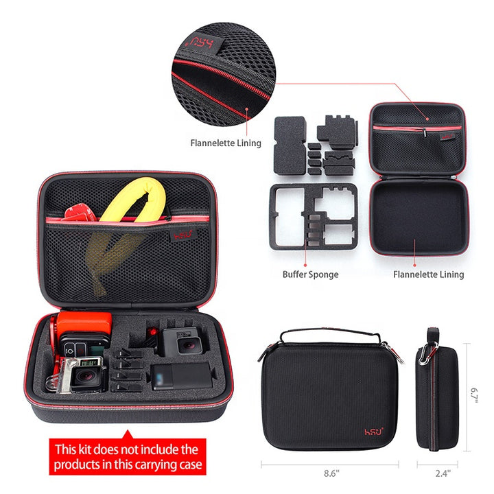 HSU Professional Action Camera Accessories Kit