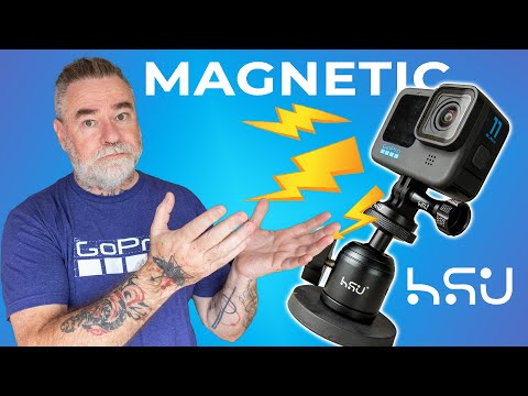 HSU Magnetic Camera Mount for GoPro/Insta360/ DJI Osmo Action