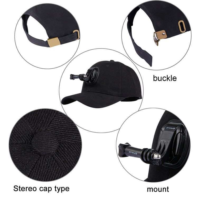 GoPro Canvas Baseball Hat Cap W/ J-Hook Buckle