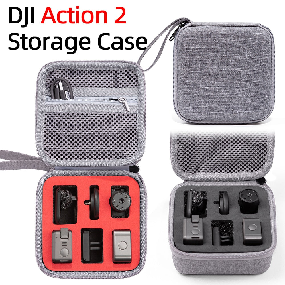HSU DJI Action2 Storage Bag Waterproof Case