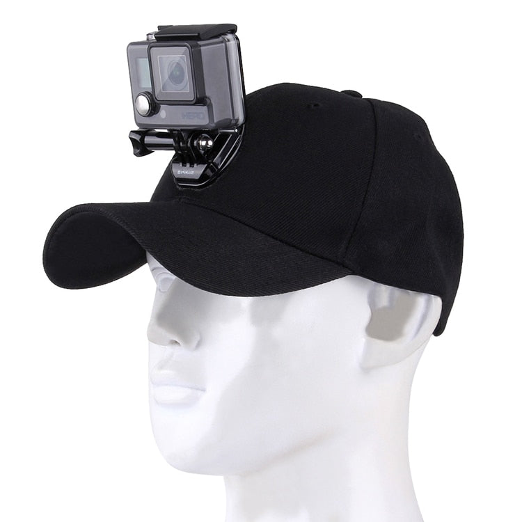 GoPro Canvas Baseball Hat Cap W/ J-Hook Buckle